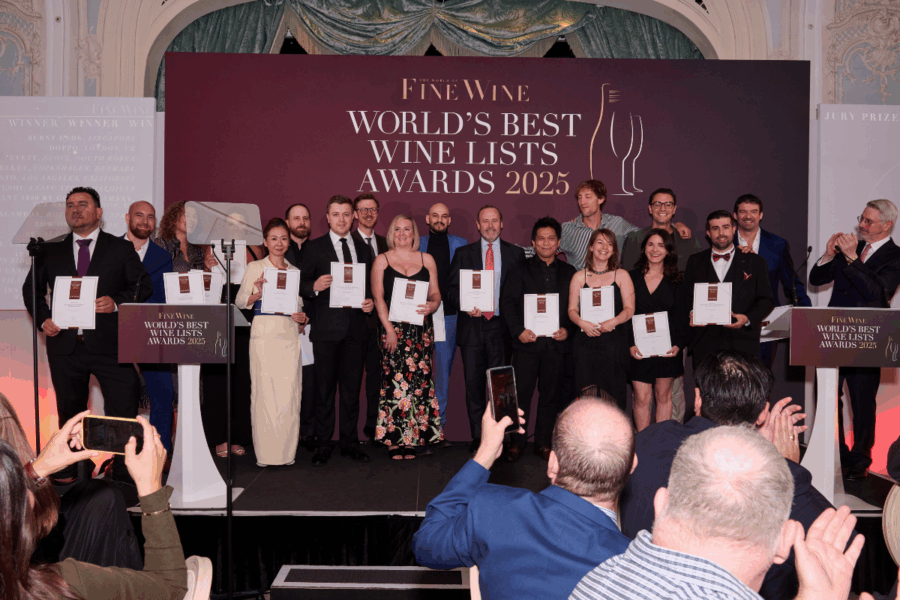 World of Fine Wine's World's Best Wine List Awards 2025